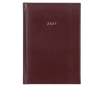Next ημερολόγιο 2027 basic ημερήσιο δετό μπορντώ 17x25εκ.  Δυνατότητα εκτύπωσης