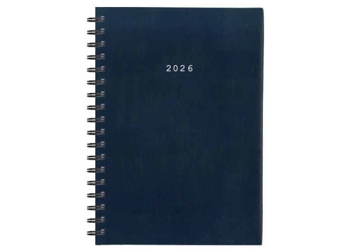 Next ημερολόγιο 2026 basic ημερήσιο σπιράλ μπλε 14x21εκ. Δυνατότητα εκτύπωσης Next ημερολόγιο 2026 basic ημερήσιο σπιράλ μπλε 14x21εκ. Δυνατότητα εκτύπωσης