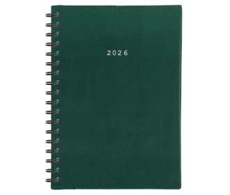 Next ημερολόγιο 2026 basic ημερήσιο σπιράλ πράσινο 14x21εκ. Δυνατότητα εκτύπωσης Next ημερολόγιο 2026 basic ημερήσιο σπιράλ πράσινο 14x21εκ. Δυνατότητα εκτύπωσης