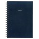 Next ημερολόγιο 2027 basic ημερήσιο σπιράλ μπλε 12x17εκ.  Δυνατότητα εκτύπωσης