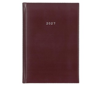 Next ημερολόγιο 2027 basic ημερήσιο δετό μπορντώ 12x17εκ.  Δυνατότητα εκτύπωσης