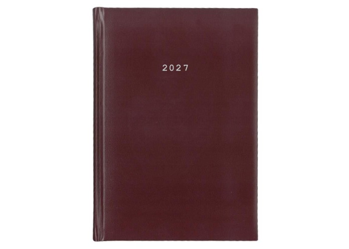 Next ημερολόγιο 2027 basic ημερήσιο δετό μπορντώ 12x17εκ.  Δυνατότητα εκτύπωσης