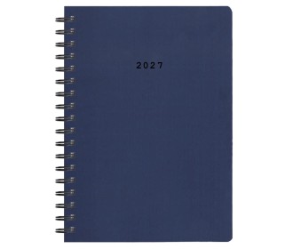 Next ημερολόγιο 2027 classic ημερήσιο σπιράλ μπλε 14x21εκ. Δυνατότητα εκτύπωσης Next ημερολόγιο 2027 classic ημερήσιο σπιράλ μπλε 14x21εκ. Δυνατότητα εκτύπωσης