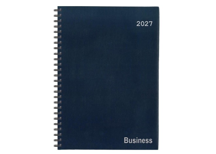 Next ημερολόγιο 2027 business xxl ημερήσιο σπιράλ μπλε 24x34εκ. Next ημερολόγιο 2027 business xxl ημερήσιο σπιράλ μπλε 24x34εκ.
