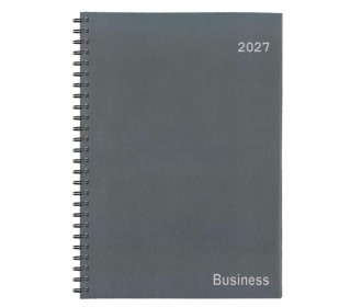 Next ημερολόγιο 2027 business xxl ημερήσιο σπιράλ γκρι 24x34εκ.