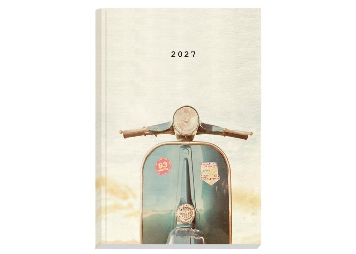 Next ημερολόγιο 2027 Gallery Vespa ημερήσιο δετό 14x21εκ.