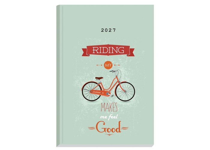 Next ημερολόγιο 2027 Gallery Riding ημερήσιο δετό 12x17εκ.