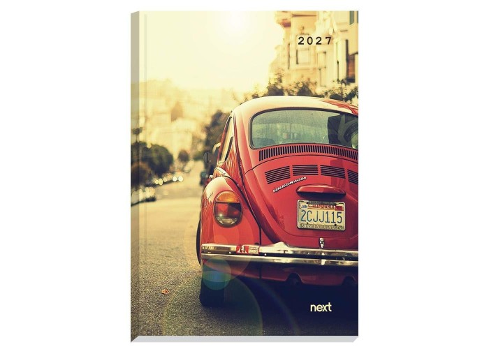 Next ημερολόγιο 2027 Gallery Σκαραβαίος ημερήσιο δετό 12x17εκ.