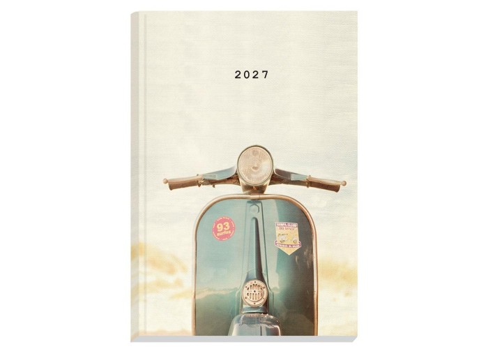 Next ημερολόγιο 2027 Gallery Vespa ημερήσιο δετό 12x17εκ.