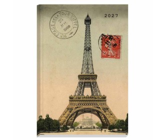 Next ημερολόγιο 2027 Gallery Eiffel ημερήσιο δετό 12x17εκ.