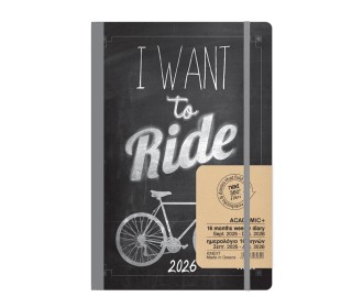 Next ημερολόγιο ACADEMIC+ 9/2025-12/2026 Gallery εβδομαδιαίο flexi 14x21εκ. Riding μαύρο Next ημερολόγιο ACADEMIC+ 9/2025-12/2026 Gallery εβδομαδιαίο flexi 14x21εκ. Riding μαύρο