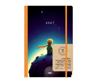 Next ημερολόγιο ACADEMIC+ 9/2026-12/2027 Gallery εβδομαδιαίο flexi 14x21εκ. Little prince II Next ημερολόγιο ACADEMIC+ 9/2026-12/2027 Gallery εβδομαδιαίο flexi 14x21εκ. Little prince II