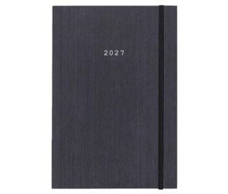 Next ημερολόγιο 2027 fabric ημερήσιο δετό γκρι με λάστιχο 14x21εκ. Δυνατότητα εκτύπωσης Next ημερολόγιο 2027 fabric ημερήσιο δετό γκρι με λάστιχο 14x21εκ. Δυνατότητα εκτύπωσης