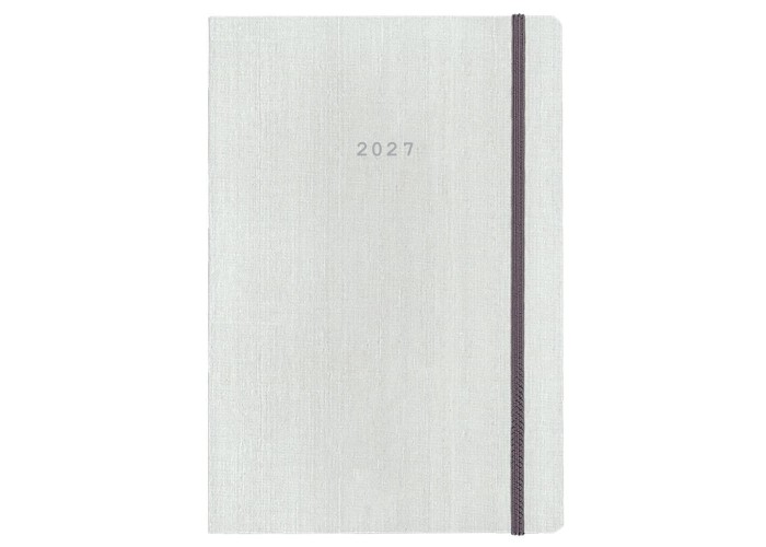 Next ημερολόγιο 2027 Fabric εβδομαδιαίο flexi λευκό με λάστιχο 14x21εκ. Next ημερολόγιο 2027 Fabric εβδομαδιαίο flexi λευκό με λάστιχο 14x21εκ.