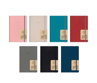 Next ημερολόγιο ACADEMIC+ 9/2026-12/2027 Silk εβδομαδιαίο flexi 14x21εκ. Δυνατότητα εκτύπωσης