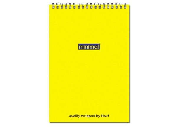 Next minimal μπλοκ σπιράλ 21x29εκ. 2θεμ. 80φυλ. Next minimal μπλοκ σπιράλ 21x29εκ. 2θεμ. 80φυλ.