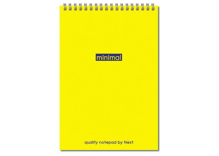 Next minimal μπλοκ σπιράλ 21x29εκ. 2θεμ. 80φυλ.