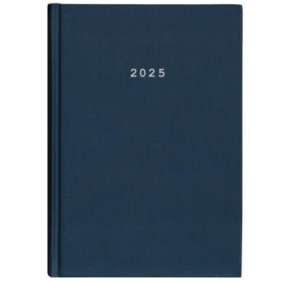 Next ημερολόγιο 2025 classic ημερήσιο δετό μπλε 17x25εκ.
