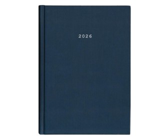 Next ημερολόγιο 2026 classic ημερήσιο δετό μπλε 17x25εκ.  Δυνατότητα εκτύπωσης