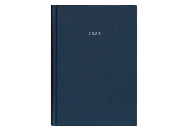 Next ημερολόγιο 2026 classic ημερήσιο δετό μπλε 17x25εκ.  Δυνατότητα εκτύπωσης