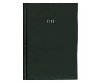 Next ημερολόγιο 2026 classic ημερήσιο δετό μαύρο 17x25εκ.  Δυνατότητα εκτύπωσης