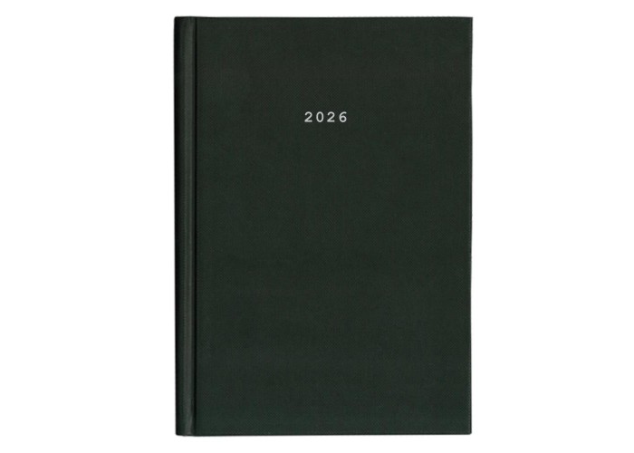 Next ημερολόγιο 2026 classic ημερήσιο δετό μαύρο 17x25εκ.  Δυνατότητα εκτύπωσης