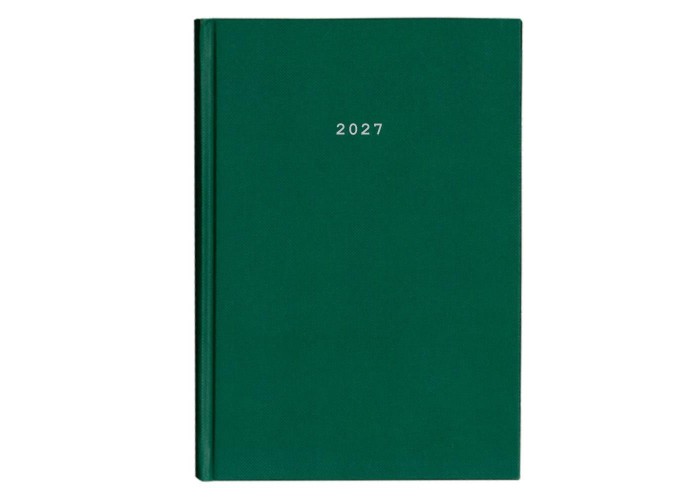Next ημερολόγιο 2027 classic ημερήσιο δετό πράσινο 14x21εκ. Δυνατότητα εκτύπωσης Next ημερολόγιο 2027 classic ημερήσιο δετό πράσινο 14x21εκ. Δυνατότητα εκτύπωσης