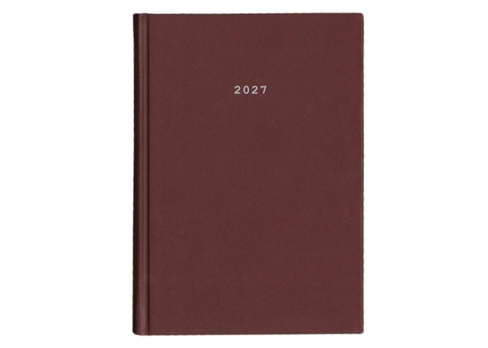 Next ημερολόγιο 2027 classic ημερήσιο δετό μπορντώ 12x17εκ.  Δυνατότητα εκτύπωσης