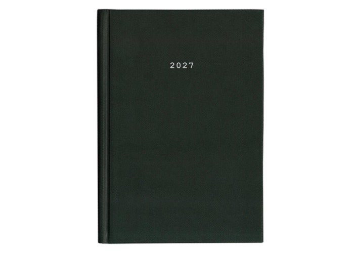 Next ημερολόγιο 2027 classic ημερήσιο δετό μαύρο 12x17εκ.  Δυνατότητα εκτύπωσης