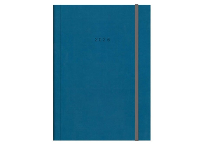 Next ημερολόγιο 2026 velvet ημερήσιο δετό μπλε με λάστιχο 14x21εκ. Δυνατότητα εκτύπωσης Next ημερολόγιο 2026 velvet ημερήσιο δετό μπλε με λάστιχο 14x21εκ. Δυνατότητα εκτύπωσης
