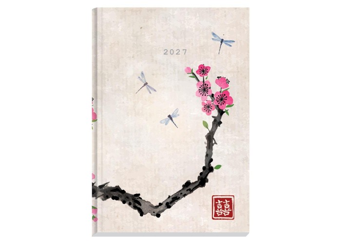 Next ημερολόγιο 2027 Trends Japan art ημερήσιο δετό 14x21εκ.