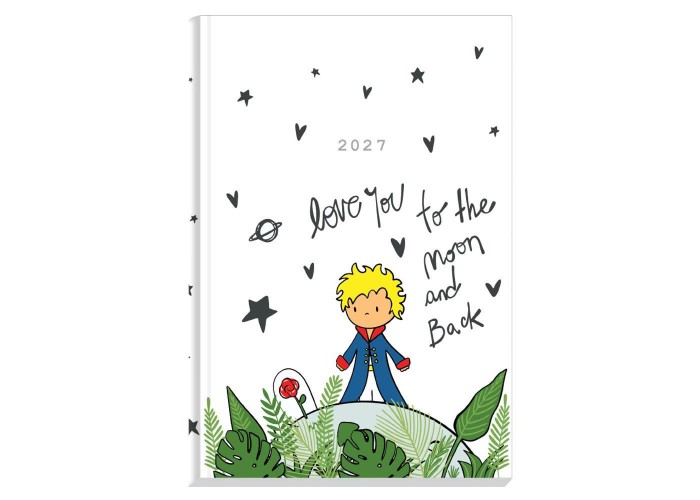 Next ημερολόγιο 2027 Trends Little prince ημερήσιο δετό 14x21εκ.