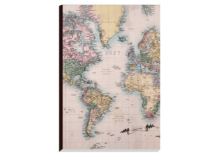 Next ημερολόγιο 2027 Trends World map II ημερήσιο δετό 14x21εκ. Next ημερολόγιο 2027 Trends World map II ημερήσιο δετό 14x21εκ.