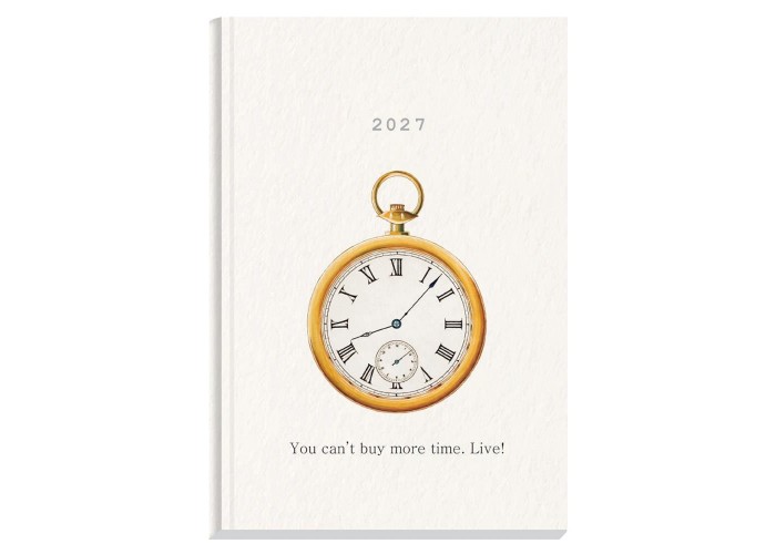 Next ημερολόγιο 2027 Trends Time ημερήσιο δετό 14x21εκ.