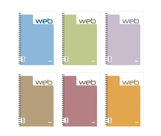 Next web τετράδιο σπιράλ 17x25εκ. 2θεμ. Next web τετράδιο σπιράλ 17x25εκ. 2θεμ.