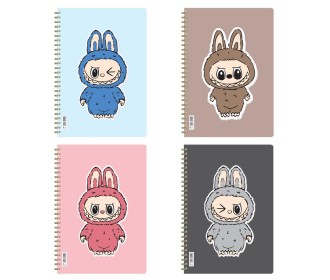 Next Bubu τετράδιο σπιράλ 2 θέματα 70 φύλλα 17x25εκ. Next Bubu τετράδιο σπιράλ 2 θέματα 70 φύλλα 17x25εκ.