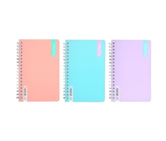 Τετράδιο σπιράλ Notes 2 θέματα 70 φύλλα 10,5x16,5εκ. Τετράδιο σπιράλ Notes 2 θέματα 70 φύλλα 10,5x16,5εκ.