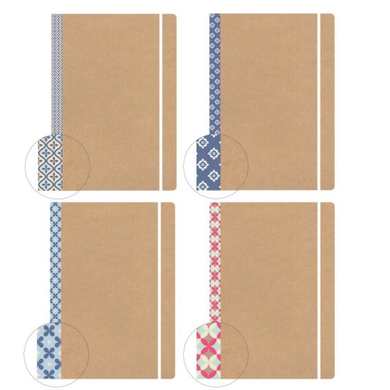 Next flexi patterns 21x29εκ, 192σελ, 2θεμ. με λάστιχο Next flexi patterns 21x29εκ, 192σελ, 2θεμ. με λάστιχο