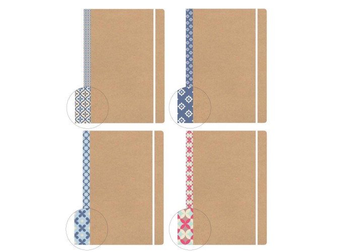 Next flexi patterns 21x29εκ, 192σελ, 2θεμ. με λάστιχο Next flexi patterns 21x29εκ, 192σελ, 2θεμ. με λάστιχο