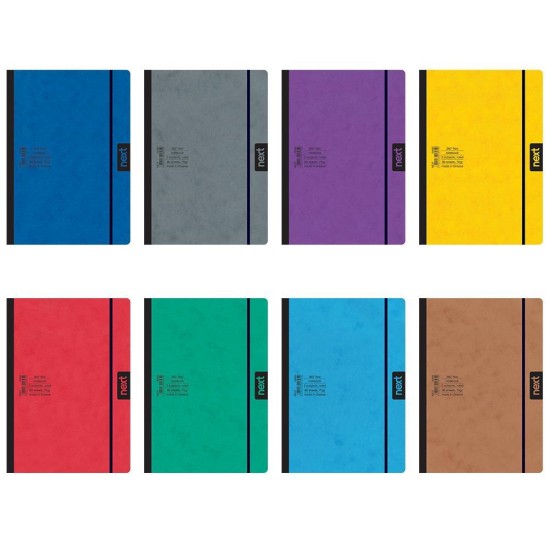 Next flexi prespan 17x25εκ, 192σελ, 2θεμ. με λάστιχο Next flexi prespan 17x25εκ, 192σελ, 2θεμ. με λάστιχο