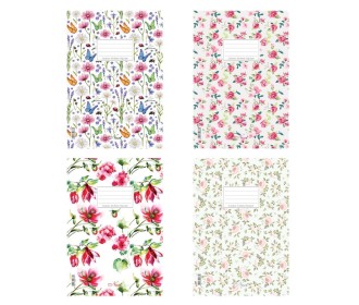 Next τετράδιο καρφίτσα Romantic 17x25εκ. 40φ.