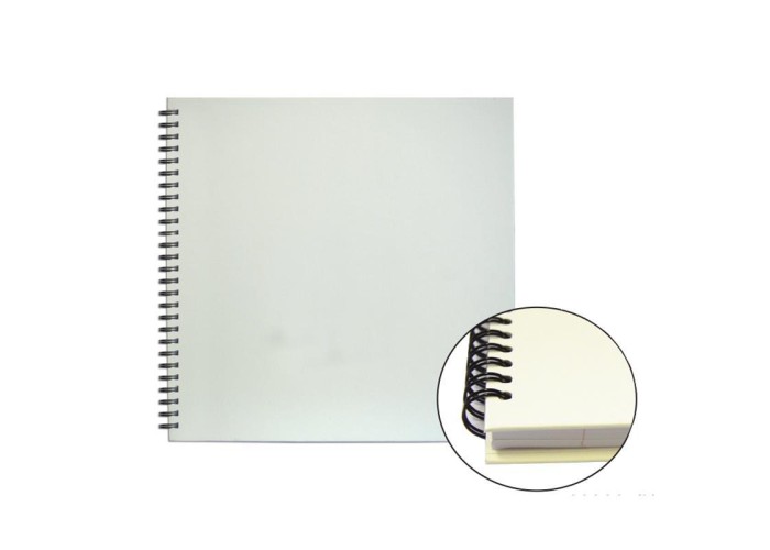 Νext άλμπουμ λευκό σπιράλ 30x30εκ. 20φ. 250γρ. bristol Νext άλμπουμ λευκό σπιράλ 30x30εκ. 20φ. 250γρ. bristol