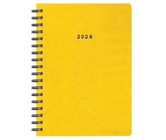 Next ημερολόγιο 2026 πρεσπάν ημερήσιο σπιράλ κίτρινο 17x25εκ. Δυνατότητα εκτύπωσης Next ημερολόγιο 2026 πρεσπάν ημερήσιο σπιράλ κίτρινο 17x25εκ. Δυνατότητα εκτύπωσης