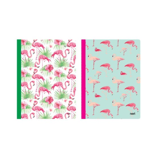 Next flamingo 360° τετράδιο flexi 17x25εκ.128σελ. 2θ Next flamingo 360° τετράδιο flexi 17x25εκ.128σελ. 2θ