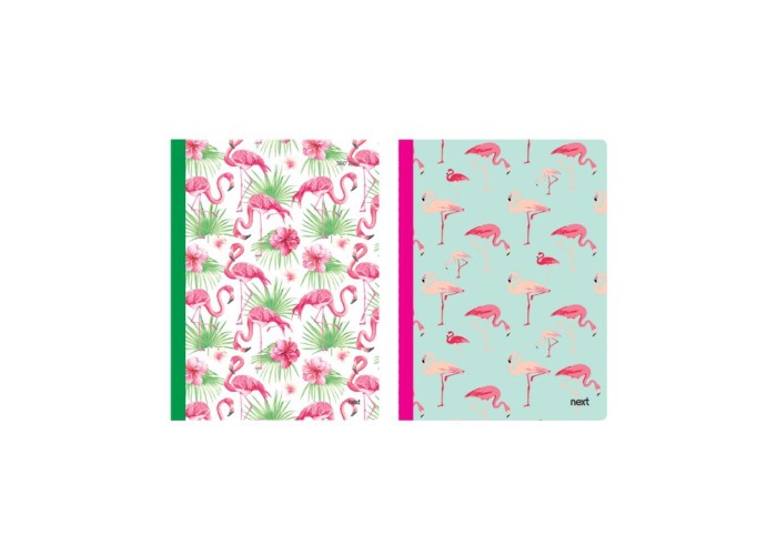 Next flamingo 360° τετράδιο flexi 17x25εκ.128σελ. 2θ Next flamingo 360° τετράδιο flexi 17x25εκ.128σελ. 2θ