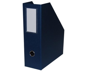 Νext θήκη περιοδικών classic μπλε Υ33x27x10εκ.