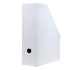 Νext θήκη περιοδικών σκληρή fabric λευκή Υ33x27x10εκ. Νext θήκη περιοδικών σκληρή fabric λευκή Υ33x27x10εκ.