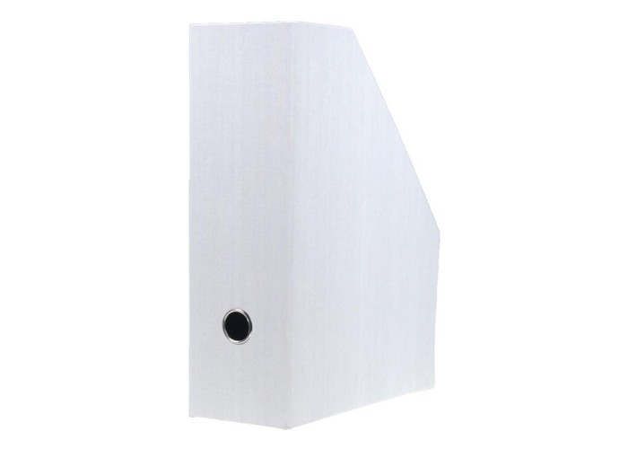 Νext θήκη περιοδικών σκληρή fabric λευκή Υ33x27x10εκ. Νext θήκη περιοδικών σκληρή fabric λευκή Υ33x27x10εκ.
