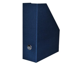 Νext θήκη περιοδικών σκληρή fabrics μπλε Υ33x27x10εκ.