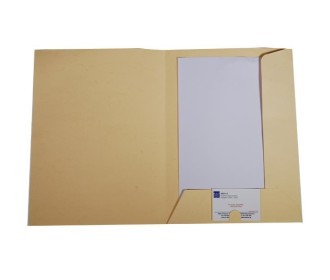 Νext φάκελος παρουσίασης (folder) leather skin κίτρινο 250γρ. Υ32x24εκ. Δυνατότητα εκτύπωσης
